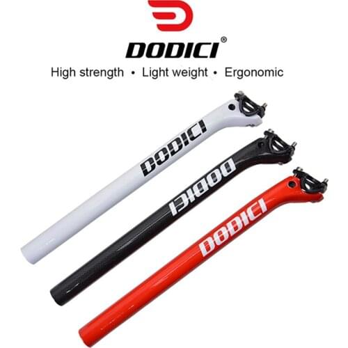 DODICI Carbon fiber Seatpost 27.2mm 30.8mm 31.6mm Mountain bike Road bike rear floating rod seat tube bicycle Parts 350mm/400mm