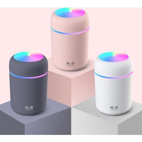Portable Air Humidifier 300ml Ultrasonic Aroma Essential Oil Diffuser USB Cool Mist Maker Purifier Aromatherapy For Car Home