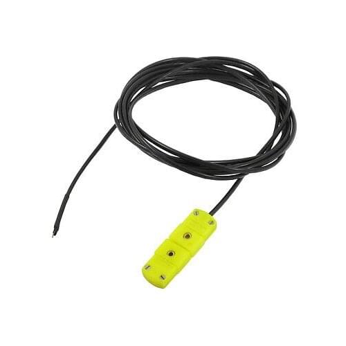 K Type SMPW Connector 0-300C Celsius Thermocouple Probe Sensor 3Meter