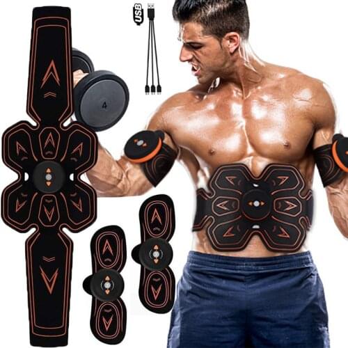 ABS EMS Muscle Stimulator Abdominal Muscle Trainer Slimming Belt Electroestimulador Muscular Home Gym Training Fitness Equipment
