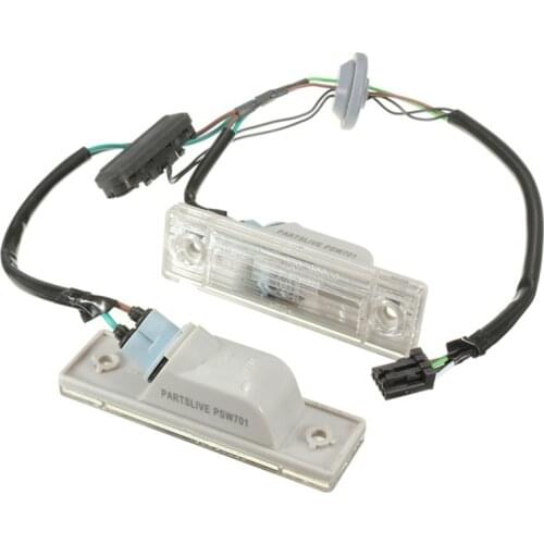 Rear Back license plate light with Trunk switch button For Chevrolet Cruze