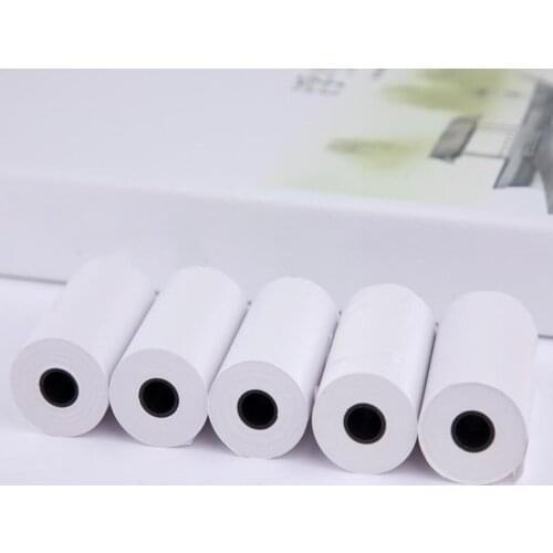 5rolls 57x25mm Thermal Printing Paper Instant Film Pos Receipt Office Supply For Business Mobile Bluetooth Cash Register Paper