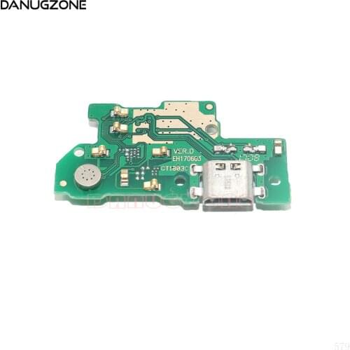 USB Charging Dock Plug Socket Jack Port Connector Charge Board Flex Cable For Huawei Y7 Prime 2017 / Enjoy 7 Plus 7Plus