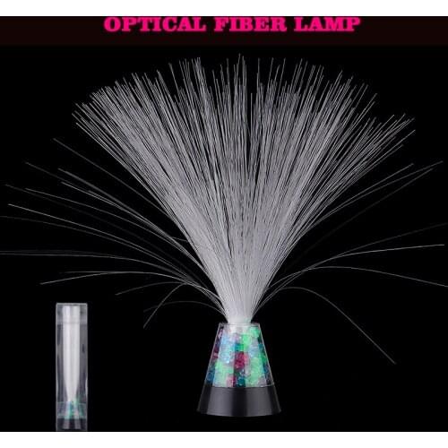 High Quality LED Romantic Fibre Optic Light Starry Lamp Decor Fountain Colors Changing Relaxing Night Lamp Plastic