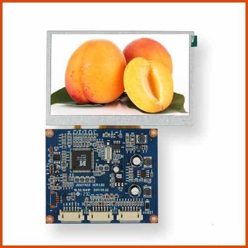 4.3 inch TFT 480x272 screen LCD module Support VGA, Video signal input with Driver board display