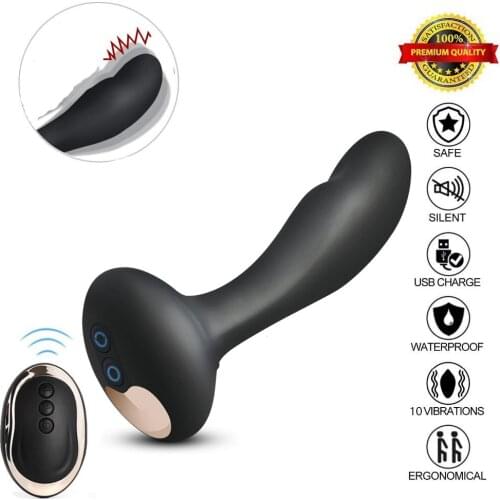 10 Powerful Speeds Silicone Rechargeable Waterproof Prostate vibrators Bullet Sex Toy For Men Women And Couples adult product