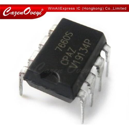 10pcs/lot ICL7660CPAZ ICL7660C ICL7660CPA ICL7660CP ICL7660 DIP8 In Stock
