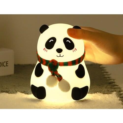 Children’s Night Light For Baby Yoda Sensor USB Night Lamp LED Rechargeable Night Lights Anime Lamp Bedroom Atmosphere Lighting