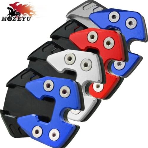 For YAMAHA NMAX N-MAX 155 Nmax 155 2015-2019 2018 2016 CNC Aluminum Foot Side Stand Kickstand Enlarger Extension Plate Support