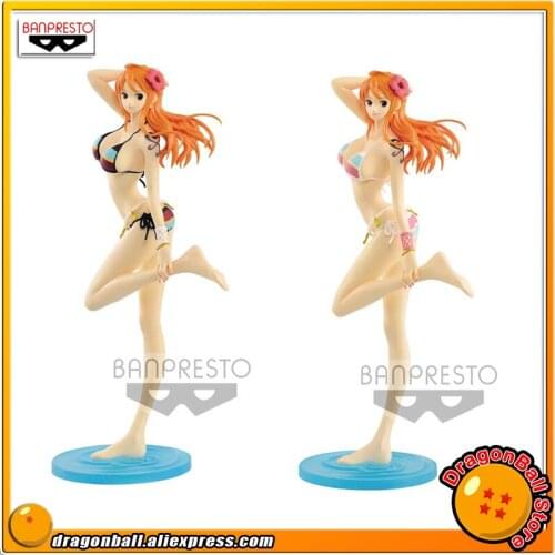 Japan Anime "ONE PIECE" Original Banpresto Glitter & Glamours COLOR WALK STYLE Collection Figure - NAMI