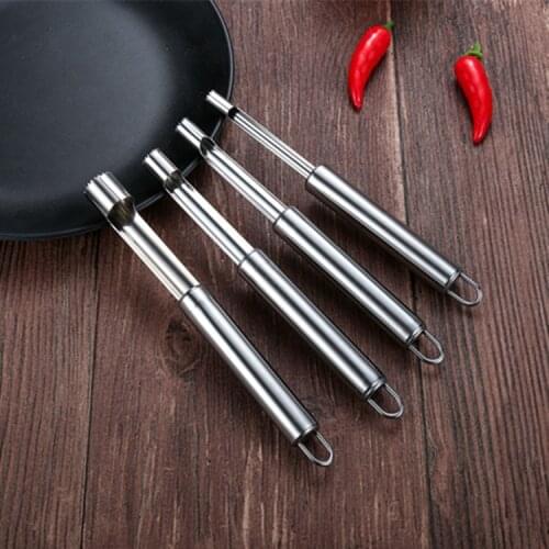 Stainless steel fruit corer Core remover heart artifact Apple core puller core pull kitchen gadgets