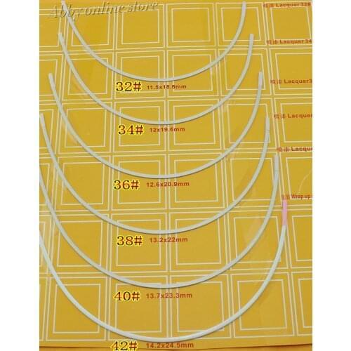 White Shaping lacquer Underwires for Bra Making Supply Lingerie Shaper Bustier Bust Buxom 12 pcs/lot