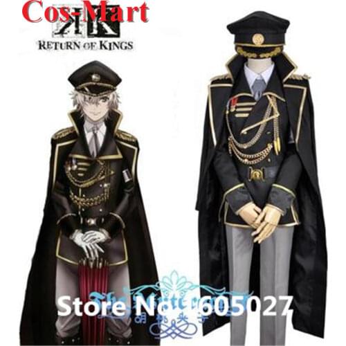 Anime K RETURN OF KINGS Outfit Isana Yashiro Cosplay Costumes Military Uniform Suit Anime Hallowmas Party Clothing Any Size NEW