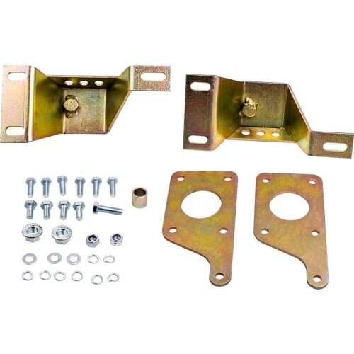 Solid Motor Mounts + Swap Adapter Plates 4.6L fit Mustang LS1 LS2 Model 3013-102 1 Set Swap Conversion Plates Kit