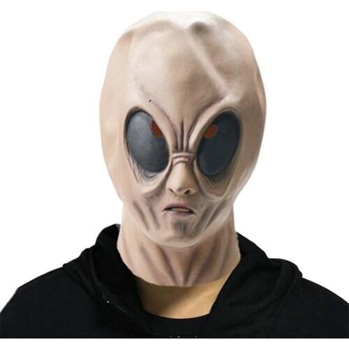 Reneecho Latex Alien Mask For Halloween Adult