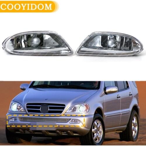 Left Right Car Fog Light Lamp For Mercedes For Benz W163 ML ML350 ML500 ML430 ML320 ML55 For AMG 1638200428 1638200328 Assembly