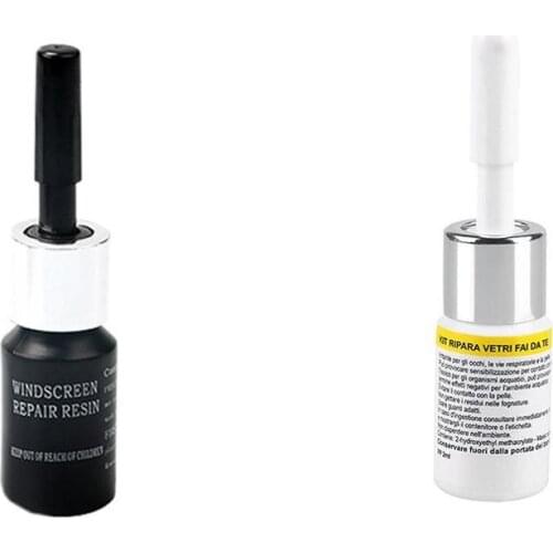 Front Windshield Repair Crack Repair Fluid High Repair Strength Combines With A Cured Light Better Repair Effects 1 Bottle