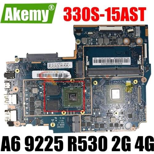 For Lenovo IdeaPad 330S-15AST laptop motherboard with CPU A6 9225 GPU R530 2G RAM 4G FUR 5B20R37528 100% fully tested