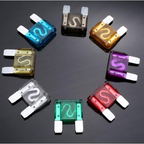 24pcs Big Maxi Blade Fuse Assortment Set 8 Kinds High Quality Car Truck RV Electrical Fuse Kit 20A 30A 40A 50A 60A 70A 80A 100A