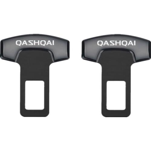 2PCS Safety Belt Buckles Car Safty Belt Alarm Canceler Stopper for NISSAN QASHQAI J10 J11 2011 2008 2018 2019 Accessories