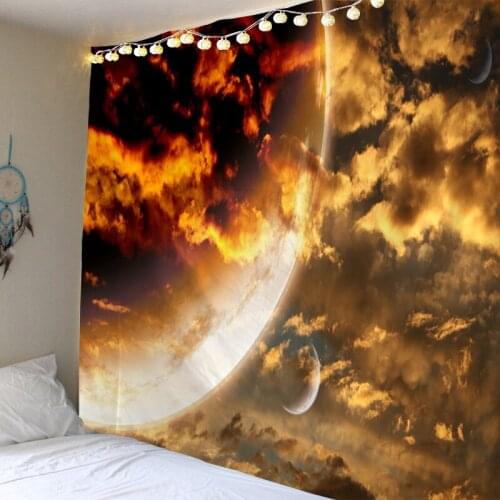 Psychedelic Tapestry Colourful Cloudy Pattern Tapzi witchcraft Wall Hanging For Home Deco Living Room Bedroom Wall Large size