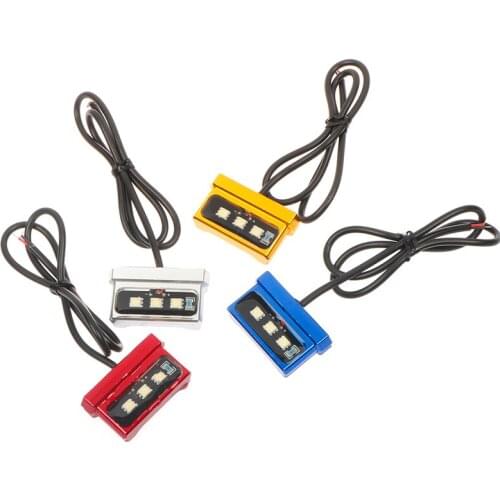 Motorbike Rear-view Led Moto Signal Light Identification Lighting Universal for Honda Yamaha Suzuki Kawasaki Cafe Racer