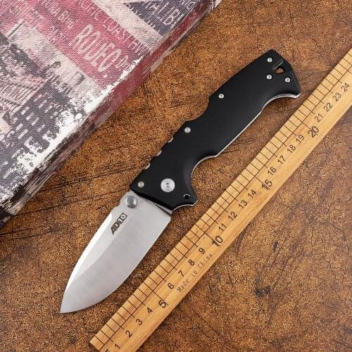 AD10 Folding Knife Outdoor Camping D2 Blade G10 Handle Hunting Fishing Survival Tactical Knives Pocket Gift Fruit Knife EDC Tool