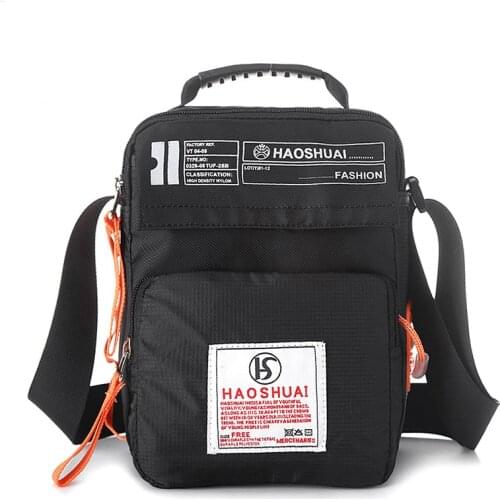 Unisex High Quality Cross Body Top Handle Bag Military Fashion Trends Casual Handbag Nylon Sling Shoulder Messenger Tote Bags