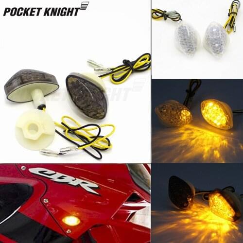 LED Turn Signal Indicator Light embedded For HONDA CBR 600 1000 RR F4 F4I CBR 919 929 954 Motorcycle Blinker