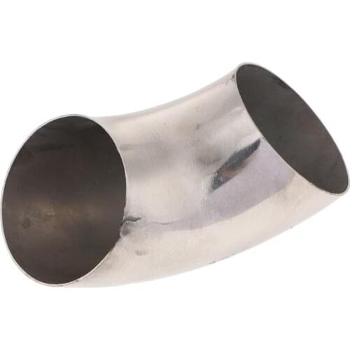 3Pcs Car Auto 2.5inch 90 Deg Bendable Weld-On Exhaust Pipe Tube Universal