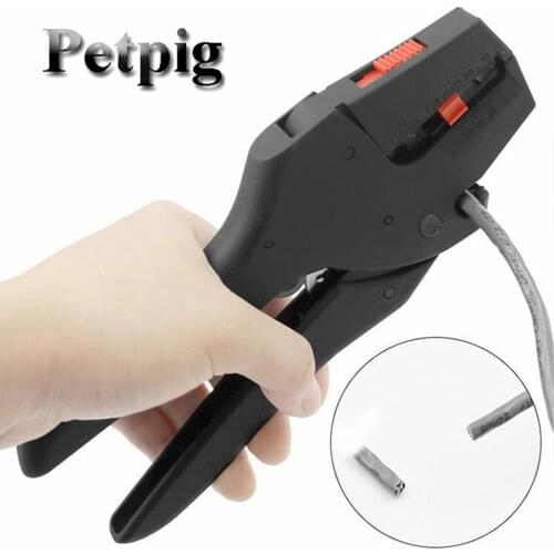 Universal Duckbill Automatic Wire Stripper Adjustable Multifunctional Electrician Stripping Knife Cable Crimper Strippers Tools