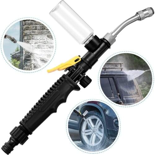 Metal Car High Pressure Cleaner Water Gun Sprayer Jet Garden Accessories Tool Wash Hose Wand Nozzle Watering Spray Sprinkler