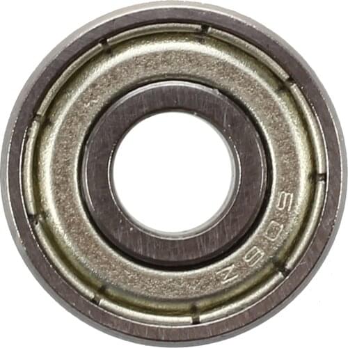 Top quality 606Z 6 x 17 x 6mm Metal Miniature Deep Groove Ball Bearings 5 Pcs