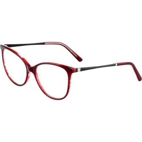 Cat Eye Glasses Frame Women Myopia Glasses Crystal Decoration Glasses Frame Women Vintage Spectacles Prescription Eyeglasses