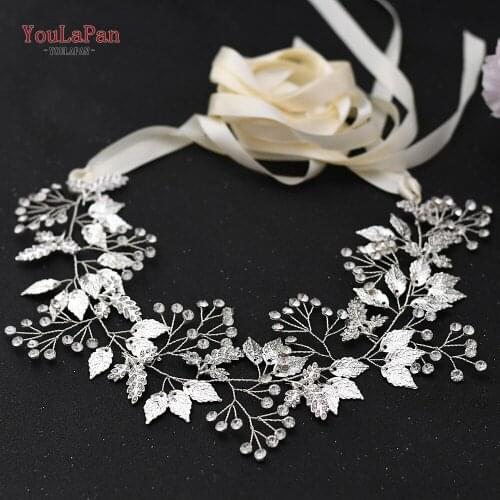 TOPQUEEN SH291 Silver Diamond Waist Belt for Women Alloy Leaves Decorative Belts for Women Dresses Belt Bridesmaid Waist Belt