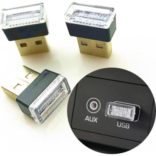 Car-Styling USB Atmosphere LED Light Car Accessories for Opel Astra VAUXHALL MOKKA Zafira Insignia Vectra Antara