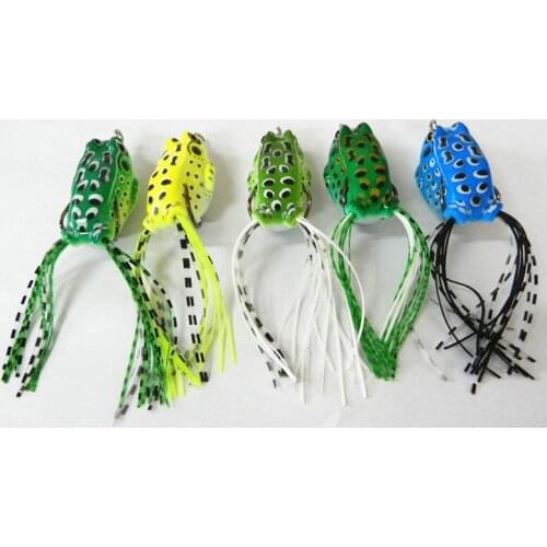 Free shipping Ray frog hook mini pocket frog bait lures fishing tackle supply software frog