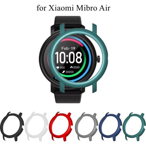 PC Shell Slim Protective Frame Case Cover For Mibro Air Smart Watch Bumper Protector Colorful Protect Shell For Mibro Air Frame