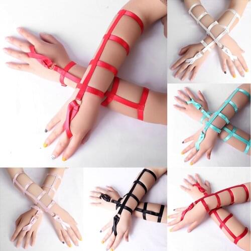 Elastic Sexy Bride Foot Bandage Erotic Lingerie Punk Womens Sexy Stockings Harness Cosplay Bdsm Thigh Suspender Strap Harness