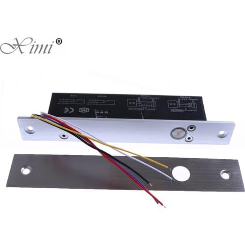 DC12V Fail-Safe Mode Electric Bolt Lock for Access Control Or Video Door Phone Intercom System Low Temperature Bolt Lock