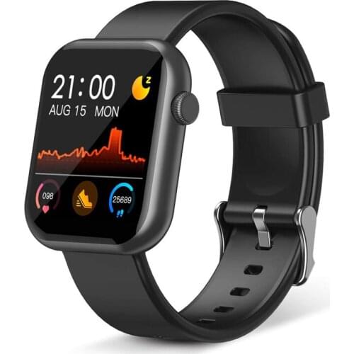 GT168 Smart Watch Bluetooth Dial Call 1.4"Heart Rate Blood Pressure Monitor Watch Fitness Tracker with IP67 Waterproof Pedometer