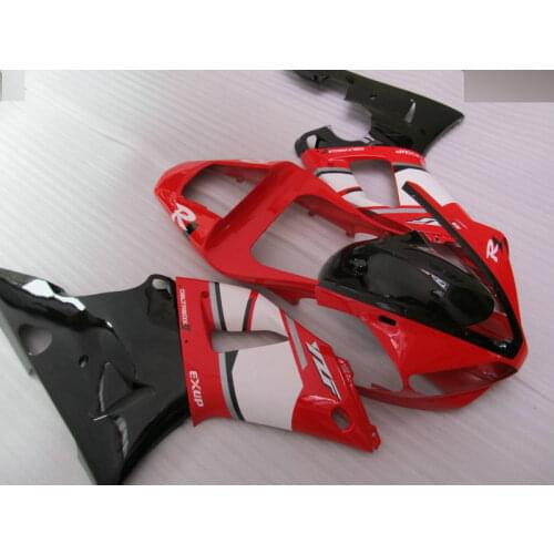 Motorcycle Fairing kit for YAMAHA YZFR1 00 01 YZF R1 2000 2001 YZF1000 yzfr1 ABS Red white black Fairings set+gifts YH33
