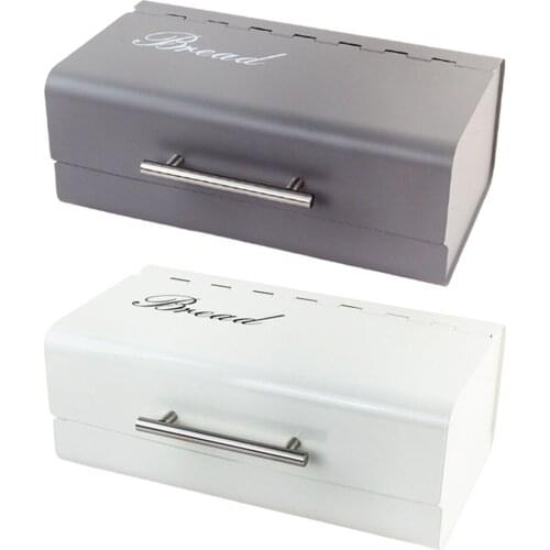 Storage Box for Kitchen Countertop Bakeries Closet Food Organizer Storage Container for Storing Bread Loaf Dry Food Pastries