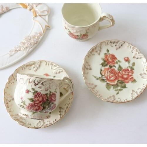 Bone China Coffee Ceramic Cup Creative Afternoon Tea Luxury Turkish Coffee Cups Minimalist Tazas De Cafe Coffee Cups BA60BYD