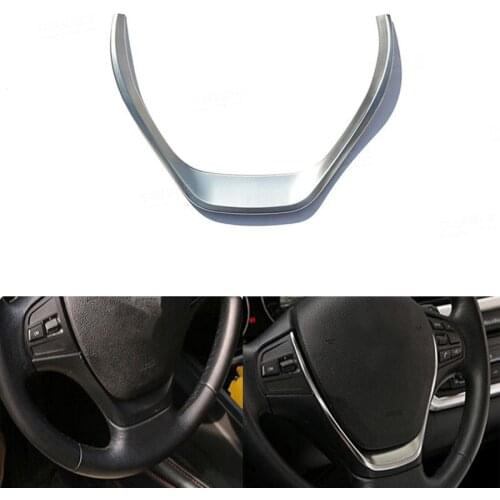 YAQUICKA ABS Auto Car Steering wheel Steering-wheel Cover Trim Sticker Car-Styling For BMW Series 1 and Series 3 316 320 328