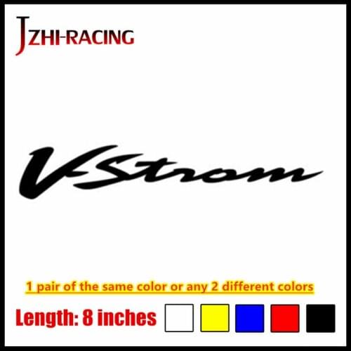 New Sales motorcycle bike Fuel tank Wheels Fairing notebook Luggage helmet MOTO Sticker decals For Suzuki V-strom