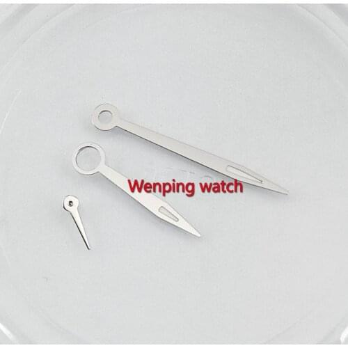 New Silver/rose gold Watch hands fit ETA 6497 eta 6498 seagull ST36 Movement p856