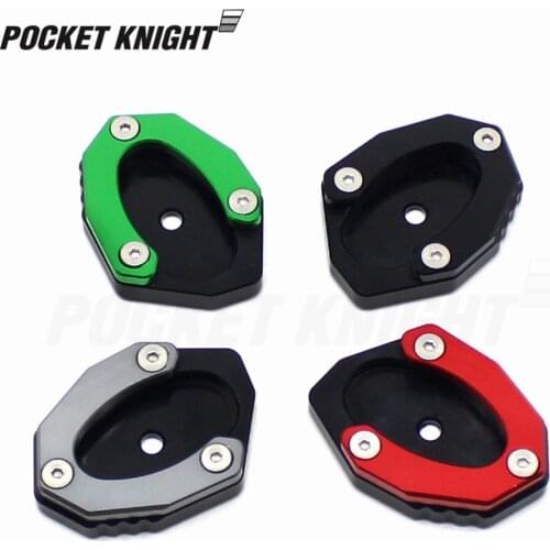 Fit For KAWASAKI NINJA 650R NINJA 1000 Versys-X 250 Versys-X 300 2017-2019 kickstand sidestand stand extension enlarger pad