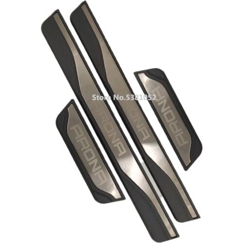 Stainless Steel Door Sill For Seat Arona Kj7 2017 2018 2019 Scuff Plate Pedal Trim Guard Sticker Auto Styling Car Accessories