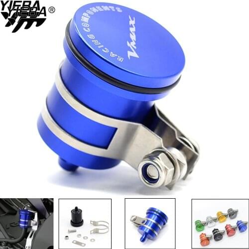 For yamaha V-MAX 09-15 V-MAX 1700 1200 FZ-10 MT-10 FZ07 MT Motorcycle Fluid Reservoir Billet Rear Brake Clutch Tank Oil Cup